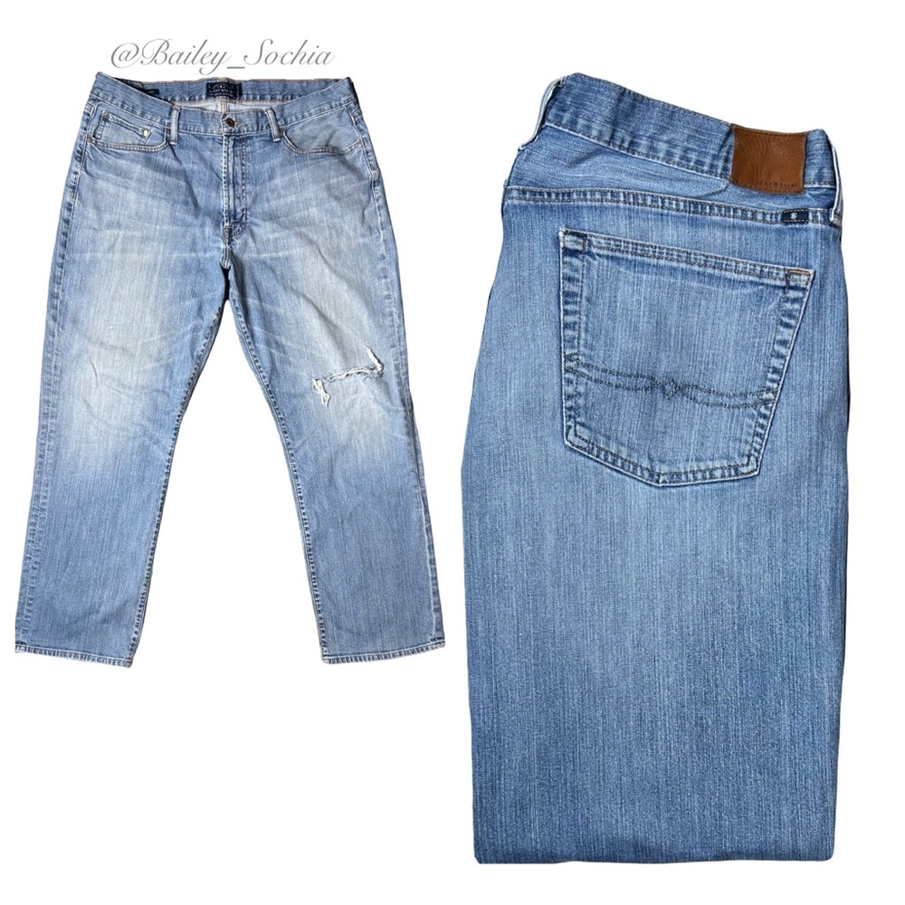 Lucky Brand 38 Regular 181 Relaxed Straight